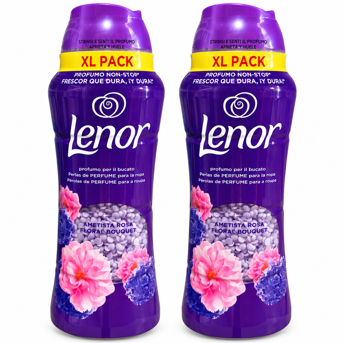 LENOR – PERLES PARFUMÉES POUR LE LINGE – FLORAL BOUQUET - 495 GR