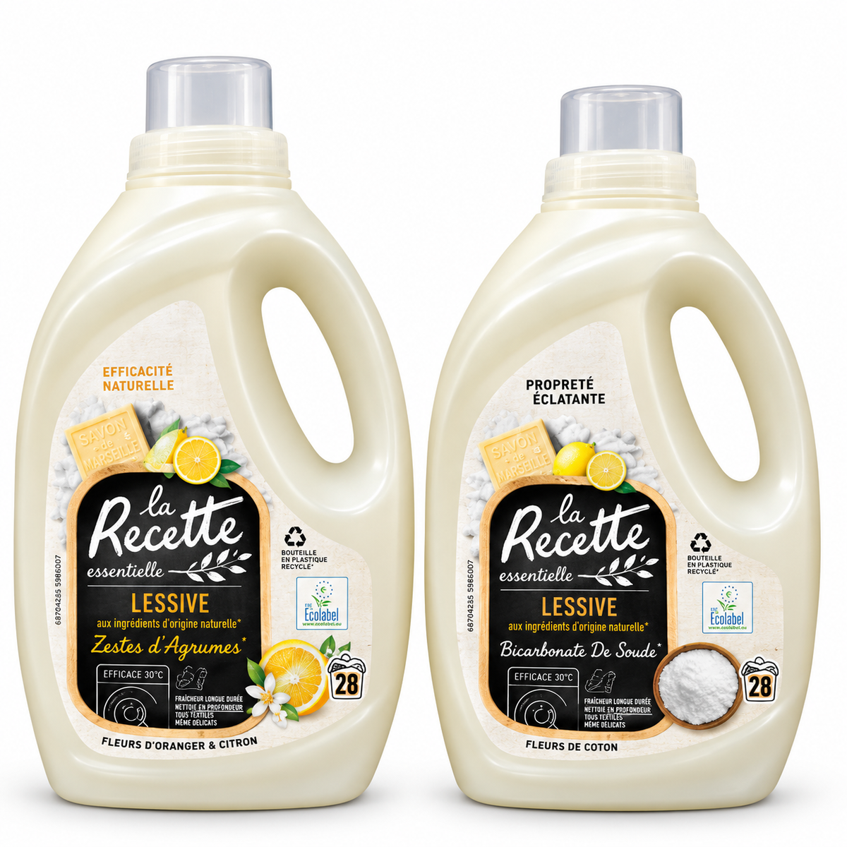 PACK LESSIVES LA RECETTE