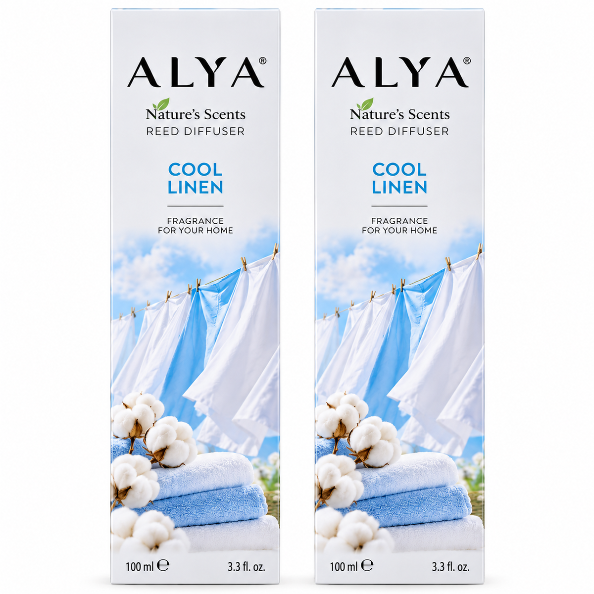 Pack ALYA – Diffuseurs de Parfum 100 ml | Plusieurs Senteurs
