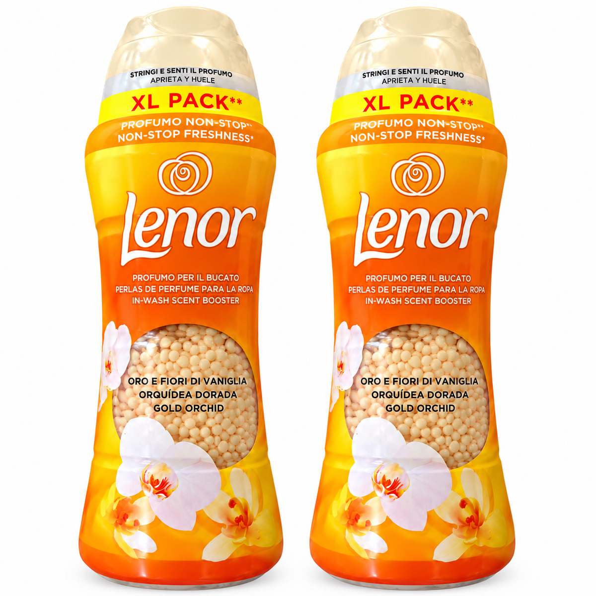 LENOR – PERLES PARFUMÉES POUR LE LINGE – GOLD ORCHIDÉE - 495 GR