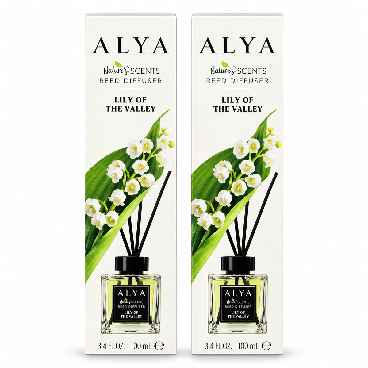 Pack ALYA – Diffuseurs de Parfum 100 ml | Plusieurs Senteurs