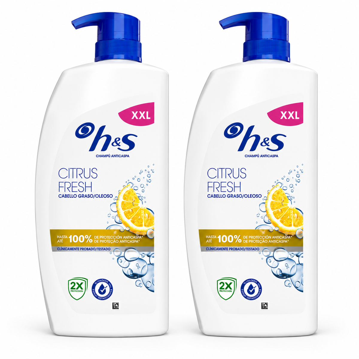 HEAD & SHOULDERS – CITRUS FRESH SHAMPOING ANTIPELLICULAIRE AVEC POMPE (1000ML)