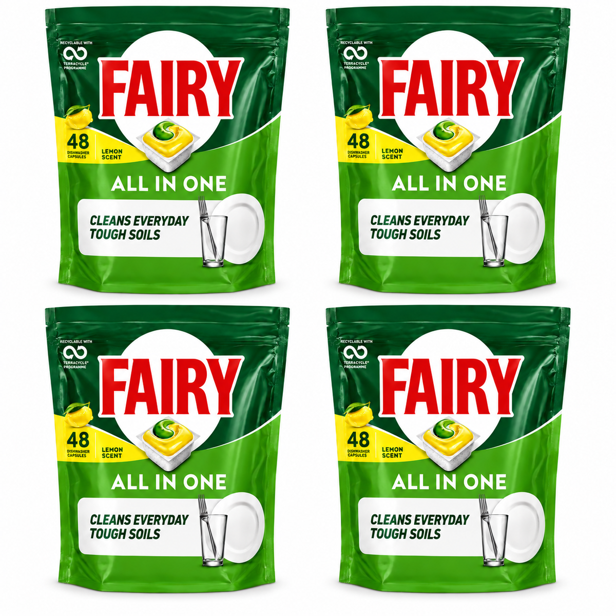 FAIRY ALL IN ONE CITRON – 48 CAPSULES LAVE-VAISSELLE