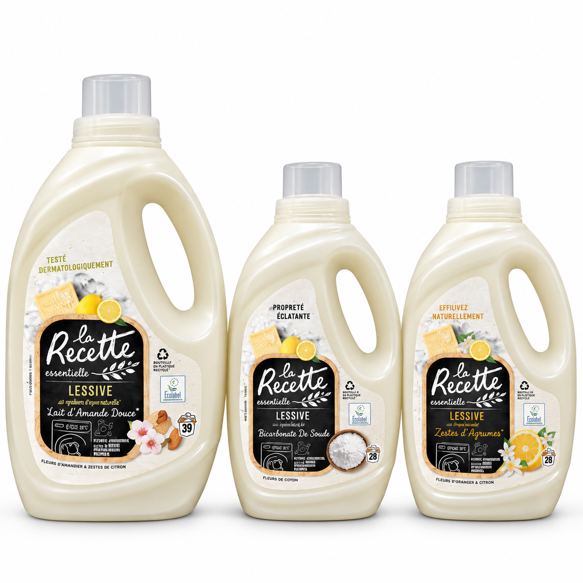 PACK LESSIVES LA RECETTE